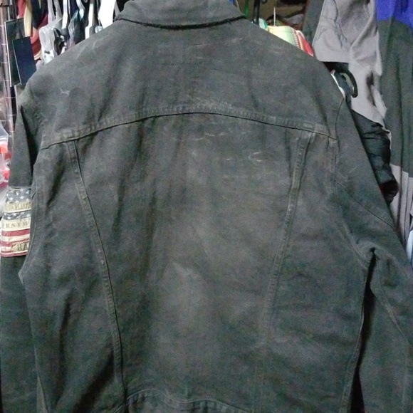 Denim and supply Distressed Jean jacket - Picture 4 of 4
